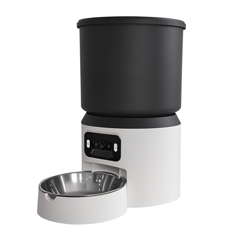 4L Smart Feeder Pet Cat Dog Timing Remote Monitoring